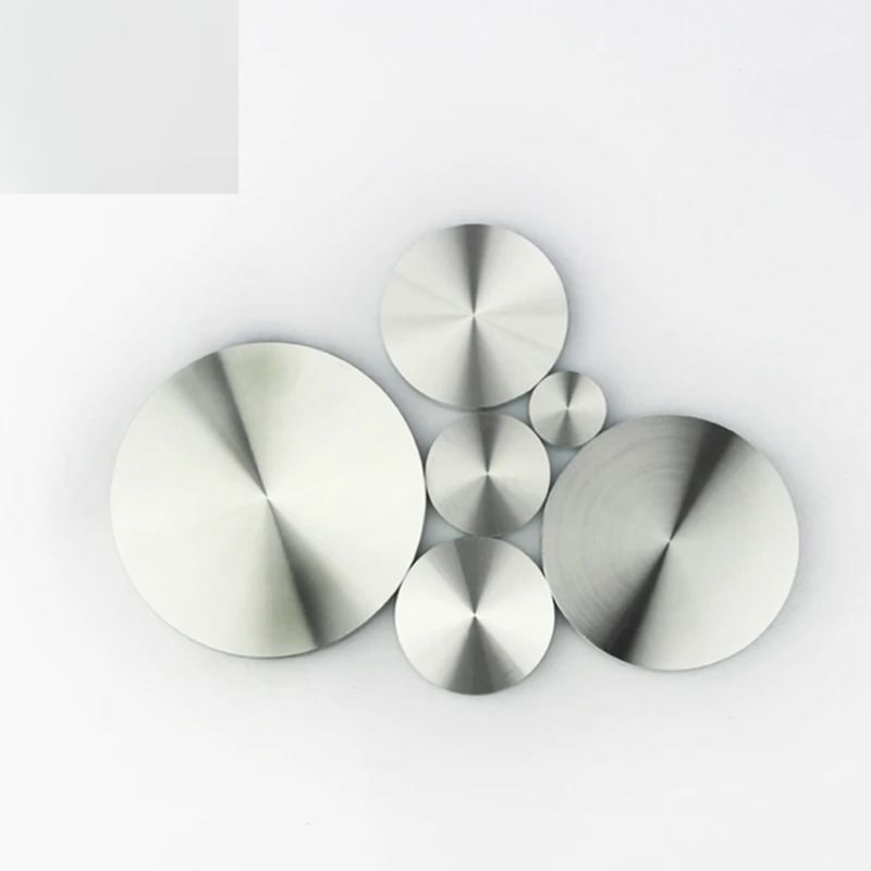 4 шт./лот 8 мм M8 M10 толстый твердый алюминиевый круглый диск стеклянный Верхний