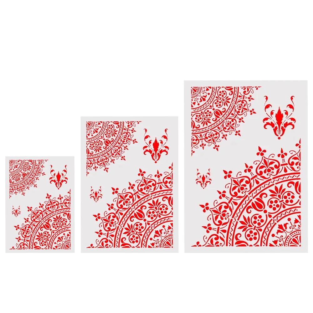 

Mandala Stencils Painting Scrapbooking Stamping Album Decor Embossing Cards