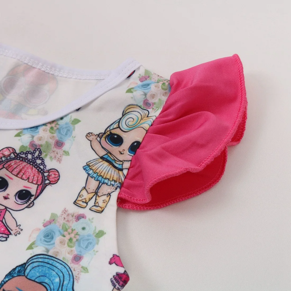 Сюрприз мультфильм без рукавов Кукла Забавное платье 2019 новая кукла девочка