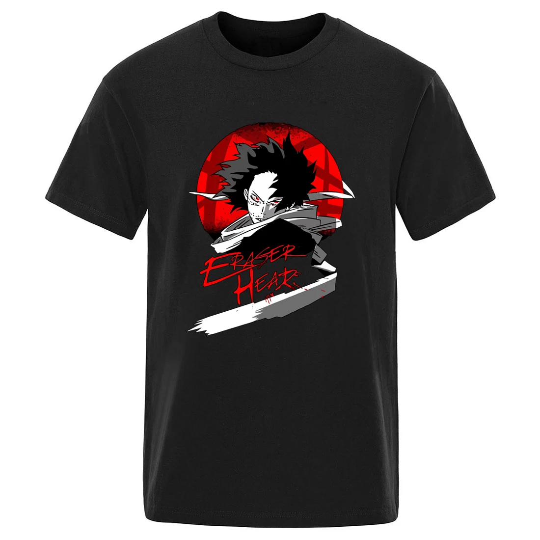 

My Hero Print 100% Cotton Short Sleeve T-shirt Man Harajuku Summer Tops Shirts Round Neck Retro Clothing Casual 2020 Camisetas