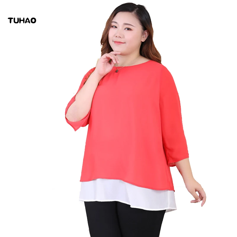 Блузка женская в офисном стиле свободного покроя 10xl/9xl/8xl|Блузки| |