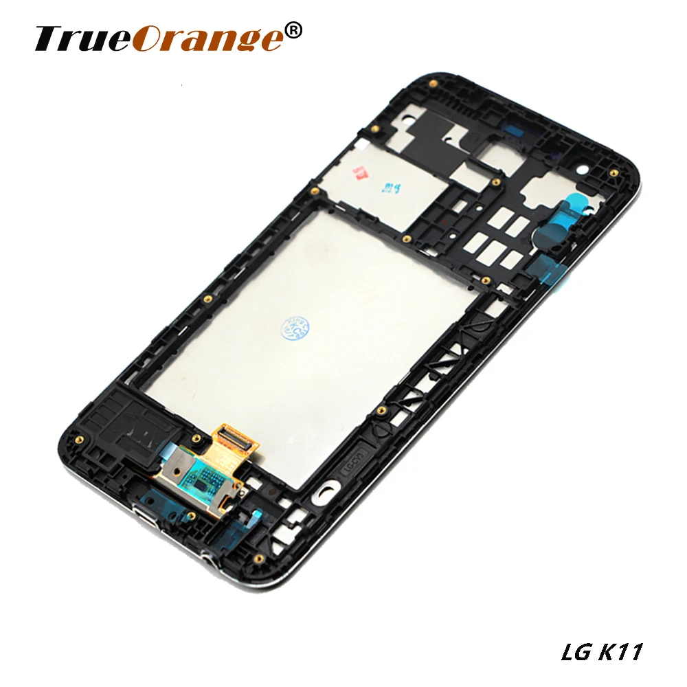 ЖК дисплей с сенсорным экраном и рамкой для LG K11 дигитайзером в сборе ремонта x4 5 3
