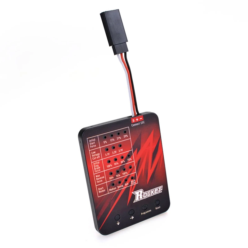 ROCKET LED Mini Programming Card Program for 80A 540 PLUS ESC Speed Controller | Игрушки и хобби