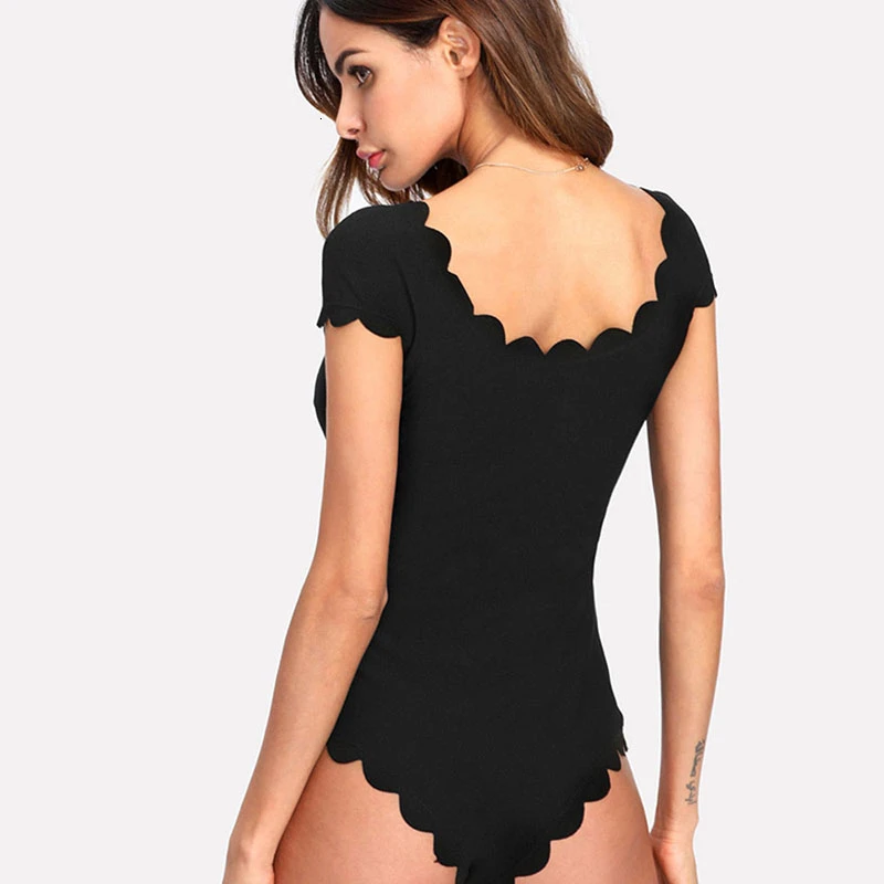 Цельный сексуальный купальник женский черный лоскутный пуш ап лист лотоса с