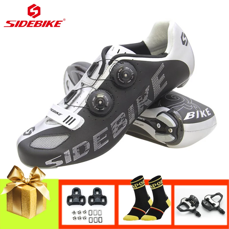 Велосипедная обувь SIDEBIKE для мужчин и женщин дышащие самоблокирующиеся педали из