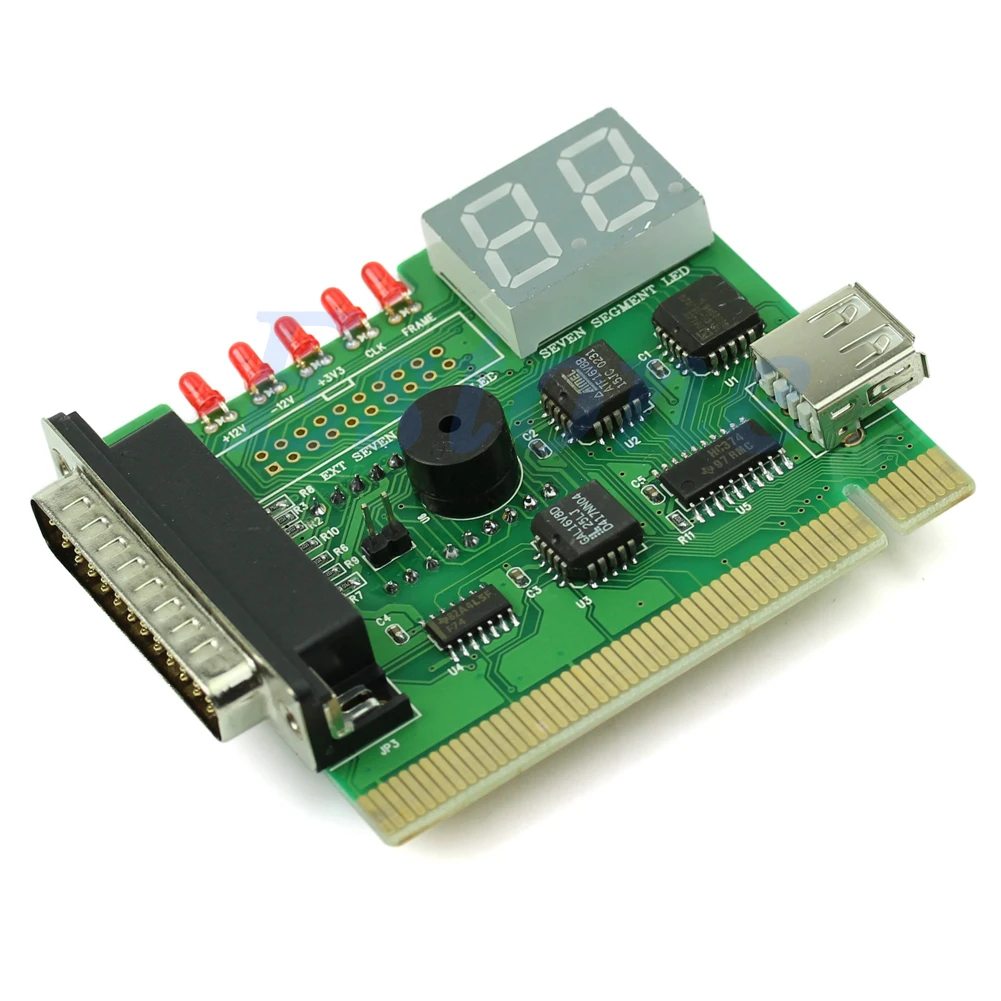 1 шт. USB PCI PC ноутбук анализатор Материнская плата Диагностическая почтовая карта
