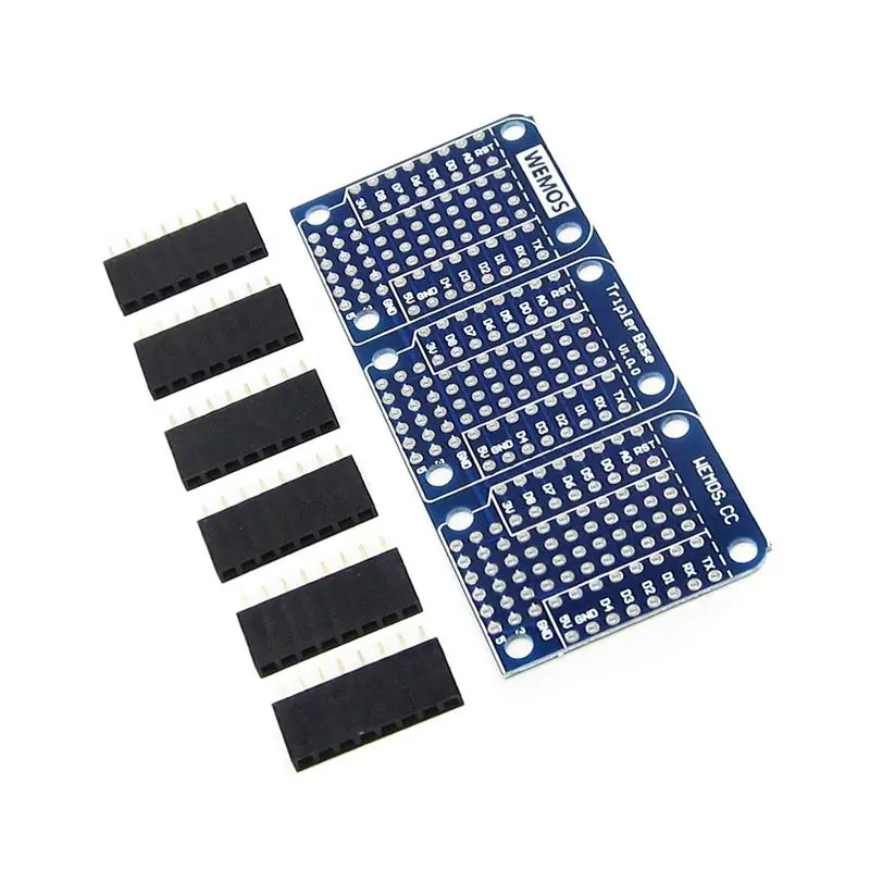 Тройное основание для WeMos D1 mini ESP8266 Dua щит высокое качество | Компьютеры и офис