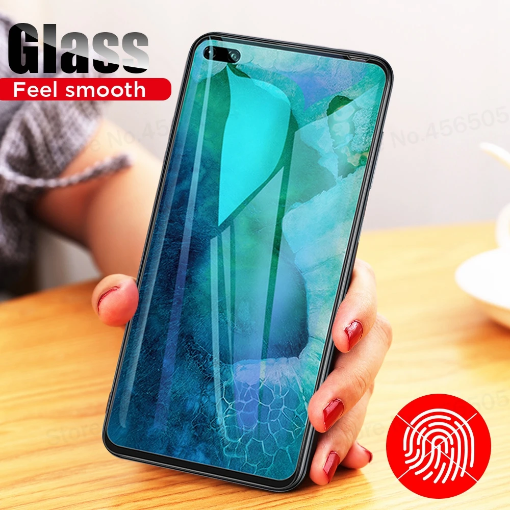 Закаленное стекло с полным покрытием для Huawei Honor 20 V30 Pro Nova 5T 6E nova 6 pro Защита экрана