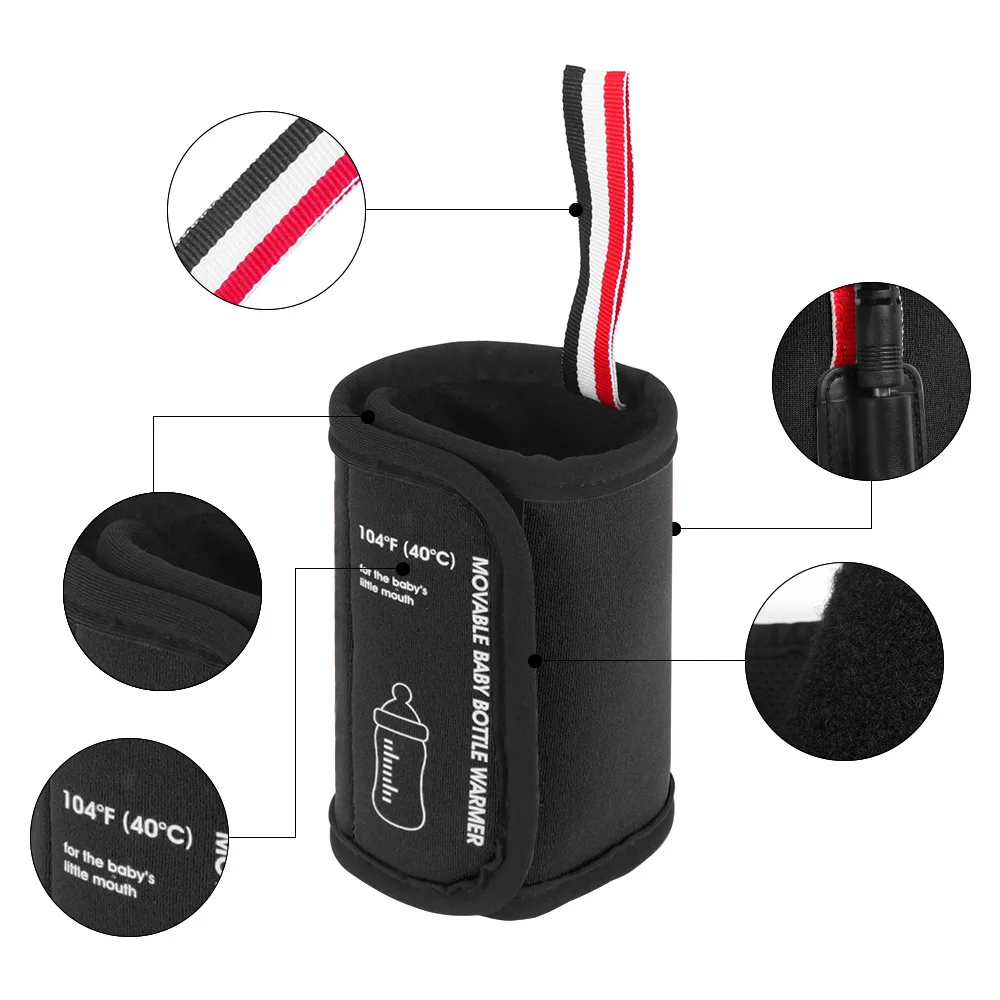 

Car Movable Baby Bottle Warmer USB Bottle Cup Heater Baby Bottle Insulation Pouch Milk Bottle Thermostat USB Bottle Warmer