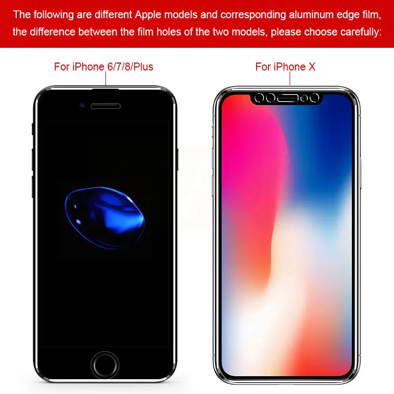 Закаленное стекло для iPhone 6 6S 7 Plus полноэкранная защита Защитная пленка X 8 5 SE