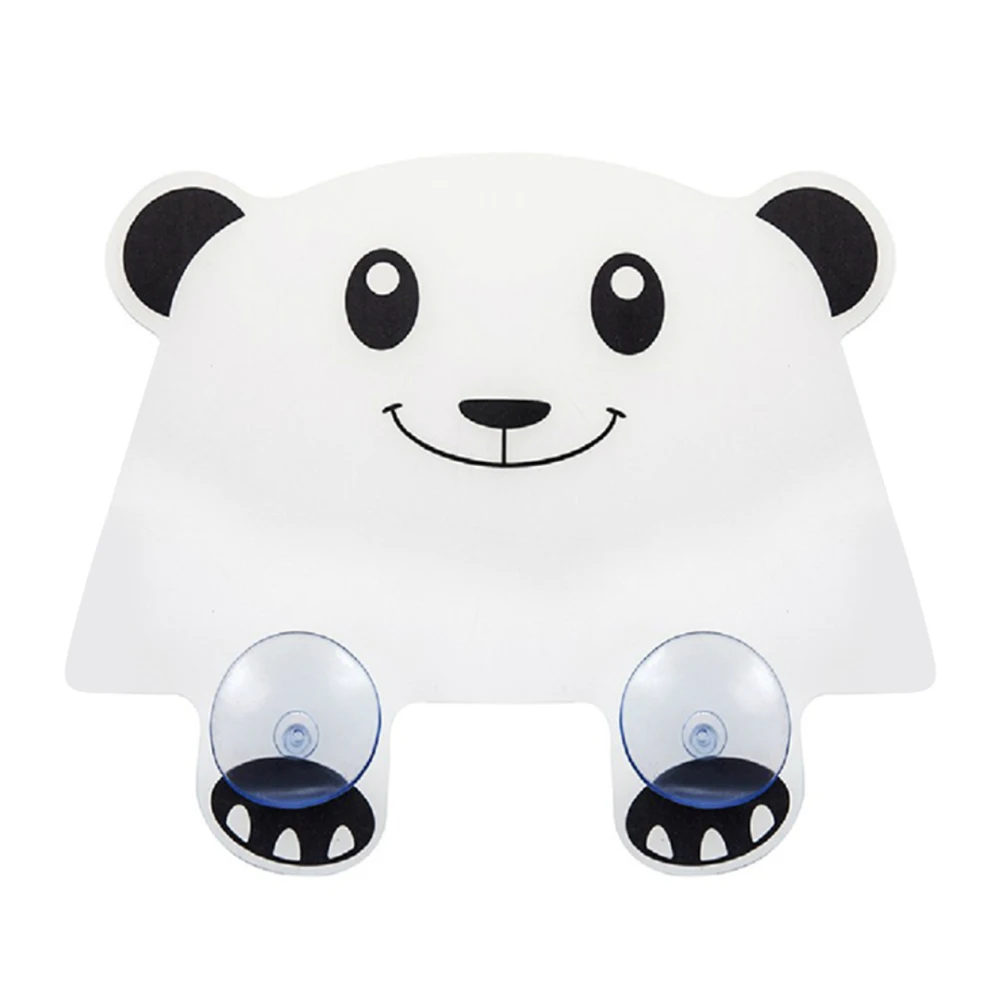 White Panda Симпатичные панды присоски моделирование бассейн лоскут непроницаемая Стопорная пластина разбрызгиватель экран кухонная стойка инструменты поставки - Цвет: White Panda