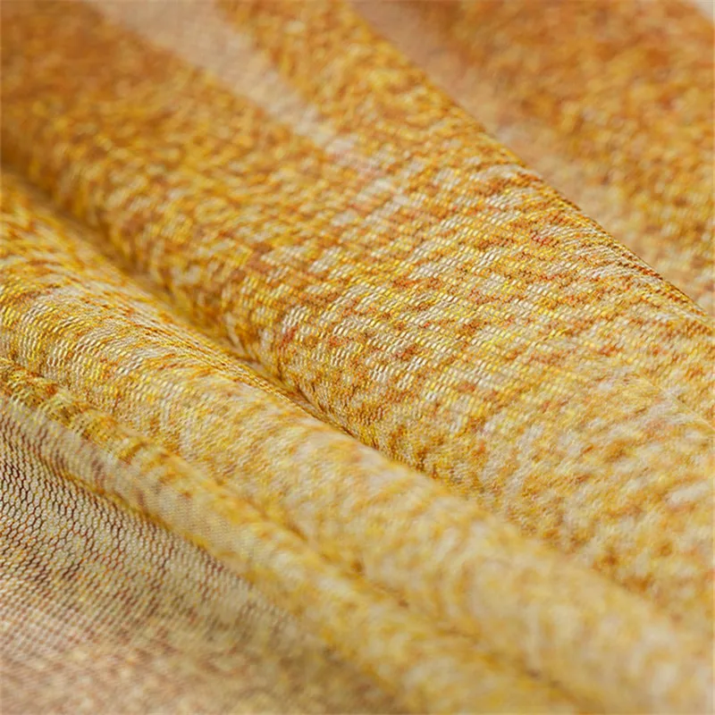 

Кружевная ткань с градиентом вулкана, 100% шелк, эластичная Прозрачная Кружевная сетчатая ткань, летняя одежда, мягкая модная кружевная ткань...