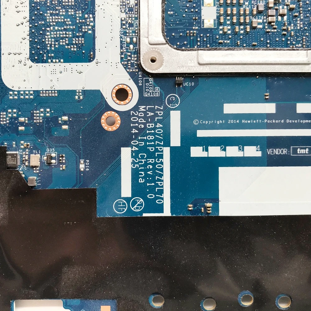 LSC восстановленная материнская плата для ноутбука HP 450 G2 782951-001 782951-501 LA-B181P с