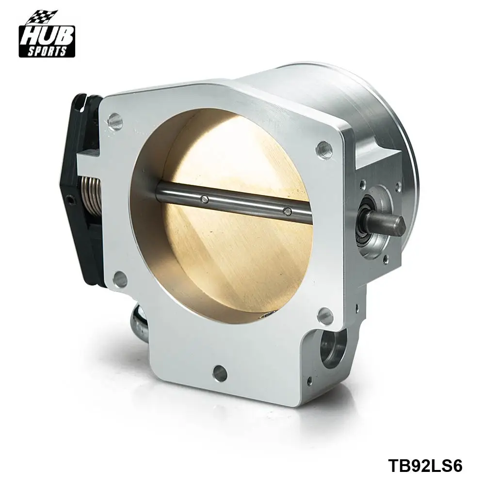 High Flow Aluminum Intake Manifold 92mm Throttle Body Performance Billet For Chevy GM GEN III LS1 LS2 LS6 HU-TB92LS6 | Автомобили и