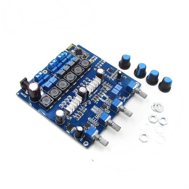 TPA3116 TPA3116D2 2 1 каналов цифровой 50Wx2 + 100 Вт CSR4.0 Bluetooth аудио HIFI сабвуфер Класс D Сделай