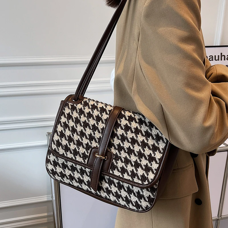 

Сумка-мессенджер Женская холщовая, маленький саквояж на плечо, Роскошный дизайнерский чемоданчик для путешествий в повседневном стиле