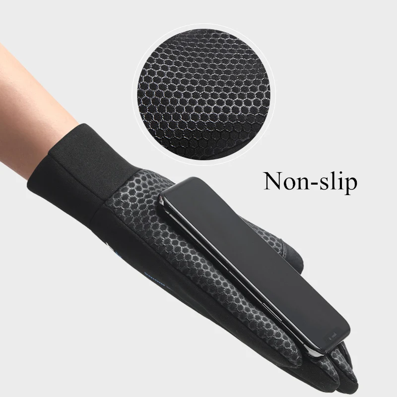 Зимние теплые перчатки для мужчин и женщин Нескользящие ветрозащитные дышащие