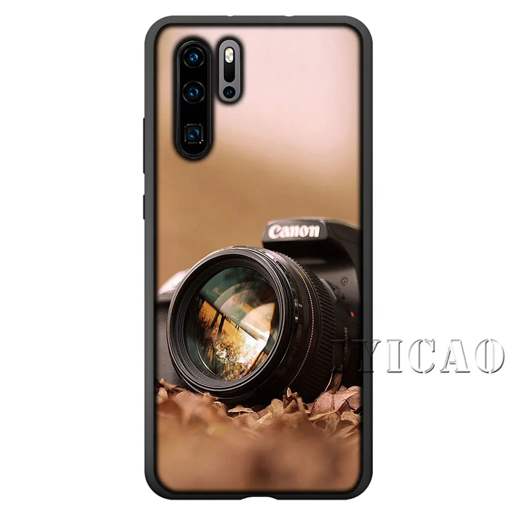 IYICAO камера мягкий чехол для мобильного телефона Huawei Honor 6a 7A 20 9X Pro 7C 7X 8X 8C 8 9 10 Lite