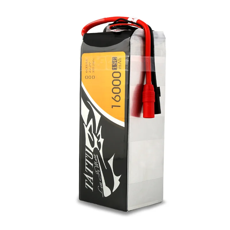 RC LiPo батарея 6S 22 2 V 16000mAh 15C для сельскохозяйственного дрона/беспилотного