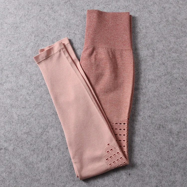 Леггинсы женские бесшовные спортивные для занятий йогой | Спорт и развлечения