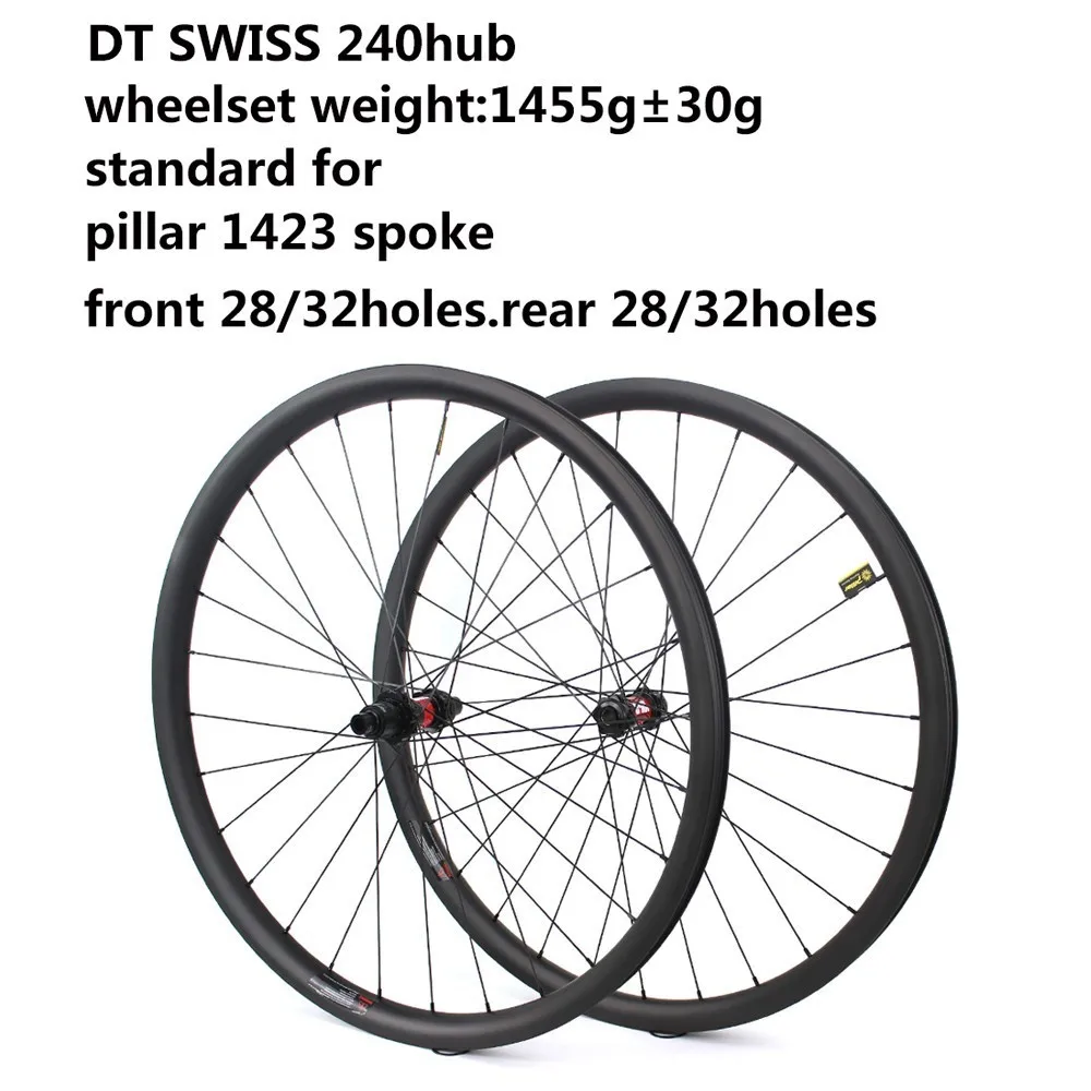 29er MTB Carbon Wheelset 28H 32H 28*24mm Use Super Light Only 310g Rim For Cross Country/All Mountain Bike Matte Glossy | Спорт и