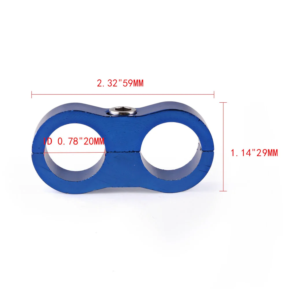 RASTP 4Pcs Универсальный AN10 заготовка масло Топливный шланг для воды разделительный