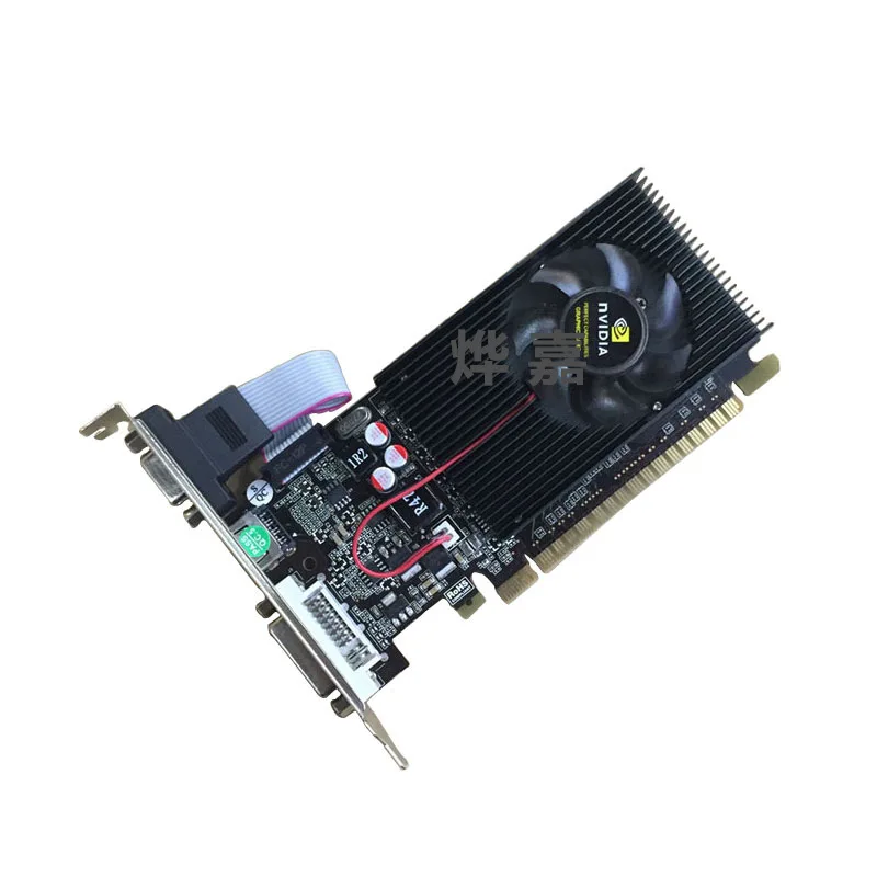 

New server small chassis GT730-128 bit half-height graphics card knife card 2G-DDR3 simulator more open