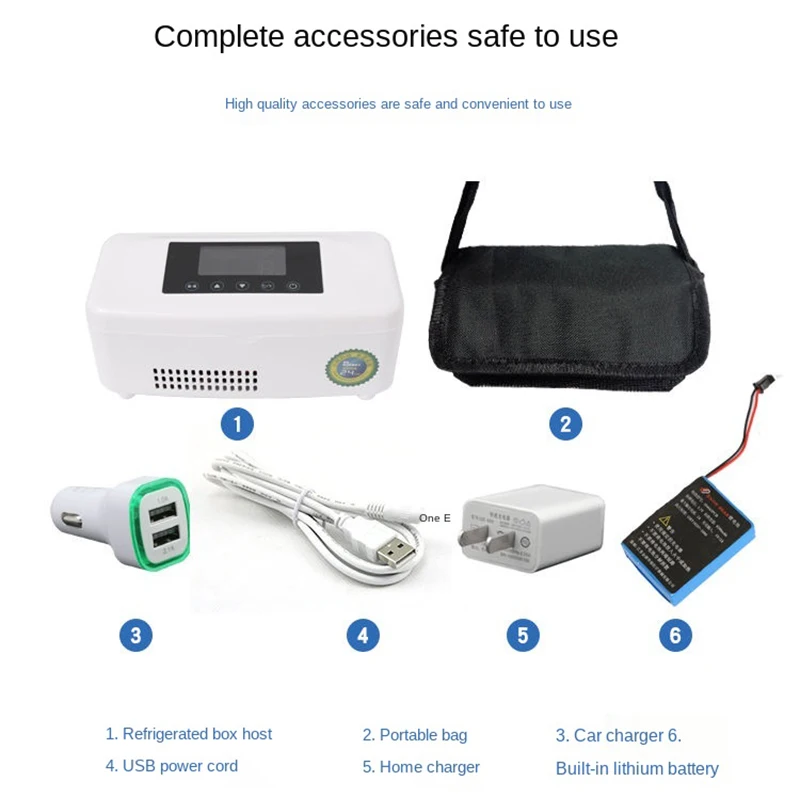 Охладитель для вакцины с инсулином и диабетиком охлаждающая сумка напитков