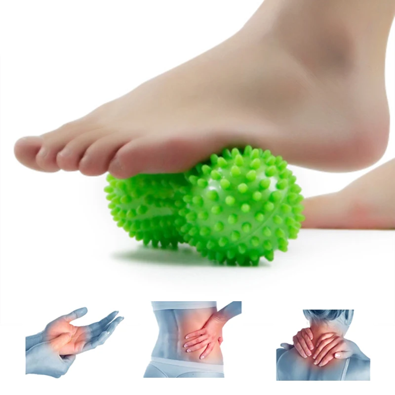 Арахисовая форма массаж фитнес мяч для йоги мышц ног Акупрессура снятие стресса