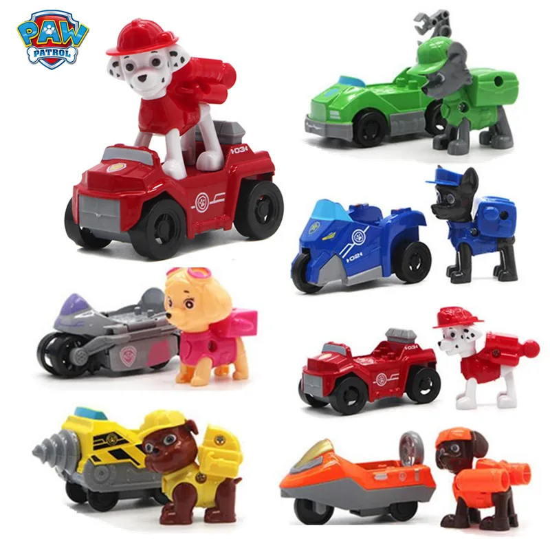 Набор Спасательных Собак Щенячий патруль из 6 предметов игрушечный автомобиль