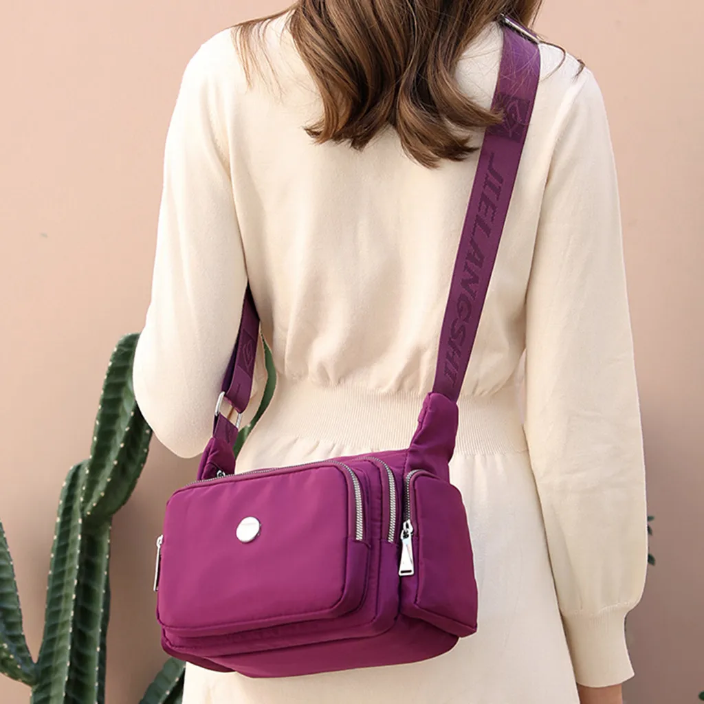 

Women Shoulder Bag Designer Nylon Female Handbag Shoulder Bag Waterproof Girls Messenger Bags Crossbody Women Small #T1G