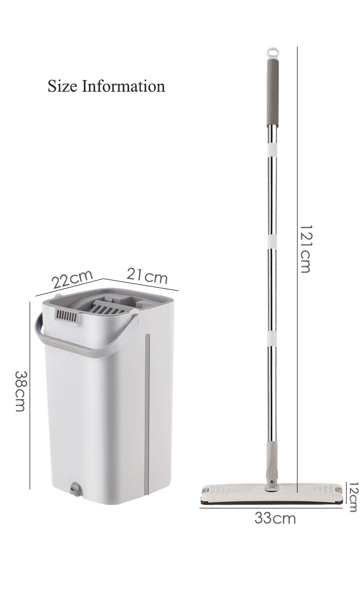 Швабра с ведром вращающаяся швабра магическим напылением для уборки дома и 2020 |