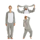 Пижама кигуруми женская зимняя, кигуруми с животными, единорогом, волк, панда, единорог, комбинезон в стиле аниме