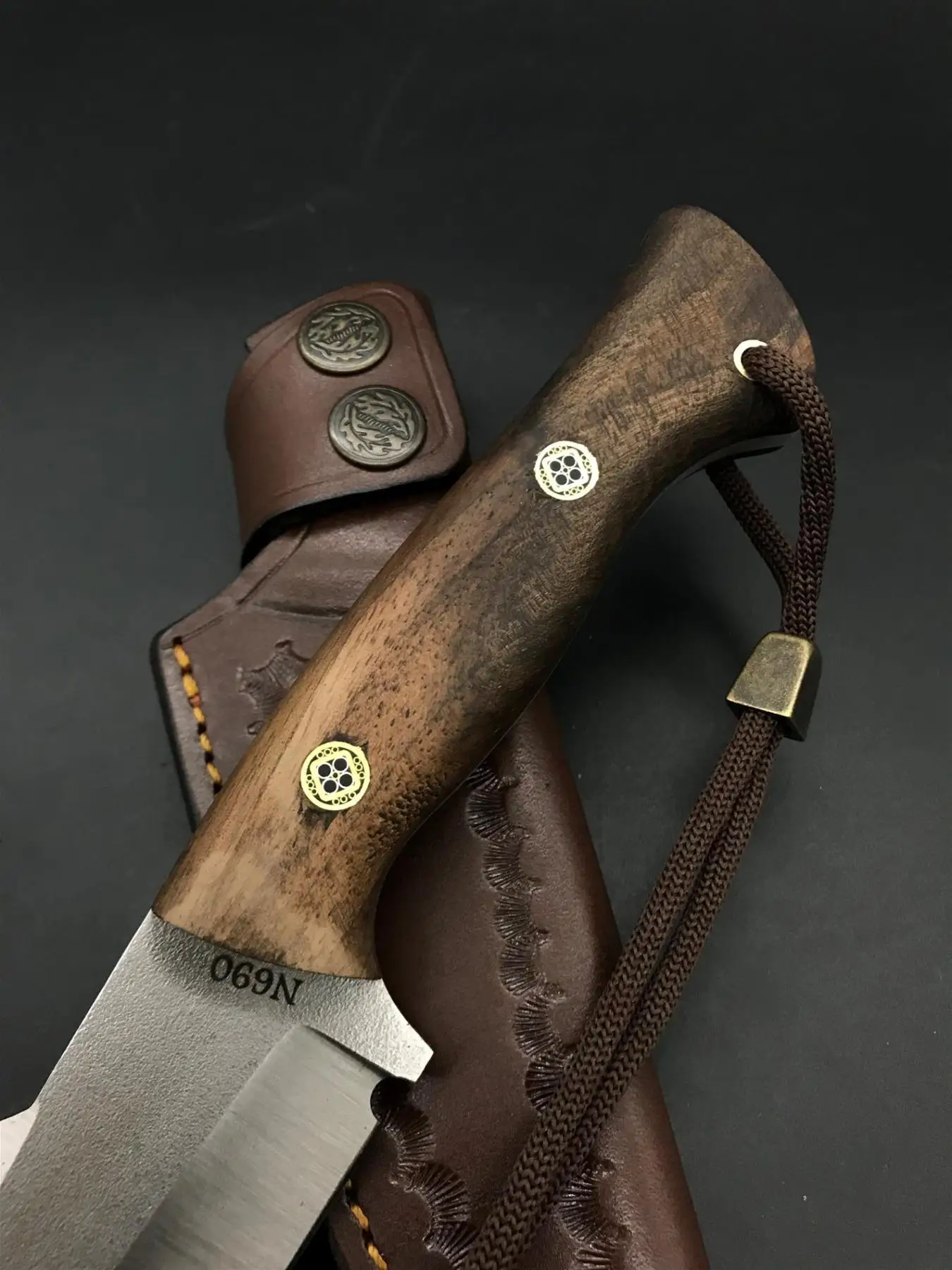 Kaufen BOHLER N690 Bushcraft Camping Messer BB78-2