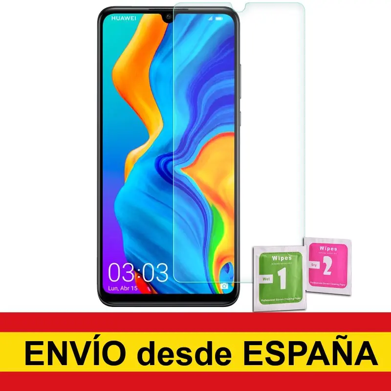 Закаленное стекло для защиты экрана HUAWEI P30 LITE 9H 0 33 мм Премиум качества|Защитные