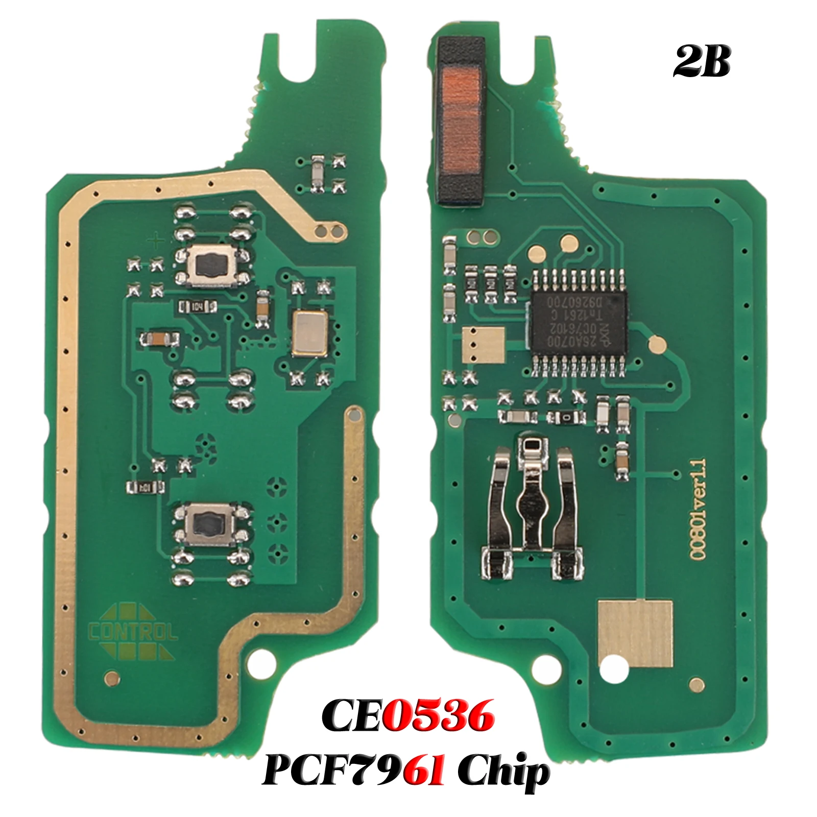 Jingyuqin 2/3 кнопки для peugeot 407 307 308 607 Citroen C2 C3 C4 C5 Fob дистанционный ключ печатная плата