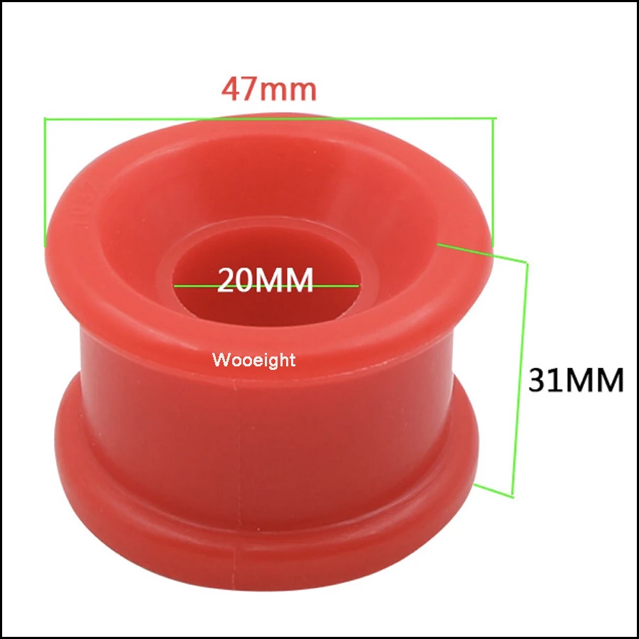 Комплекты красных полиуретановых втулок переключения передач Wooeight 2 шт. подходят