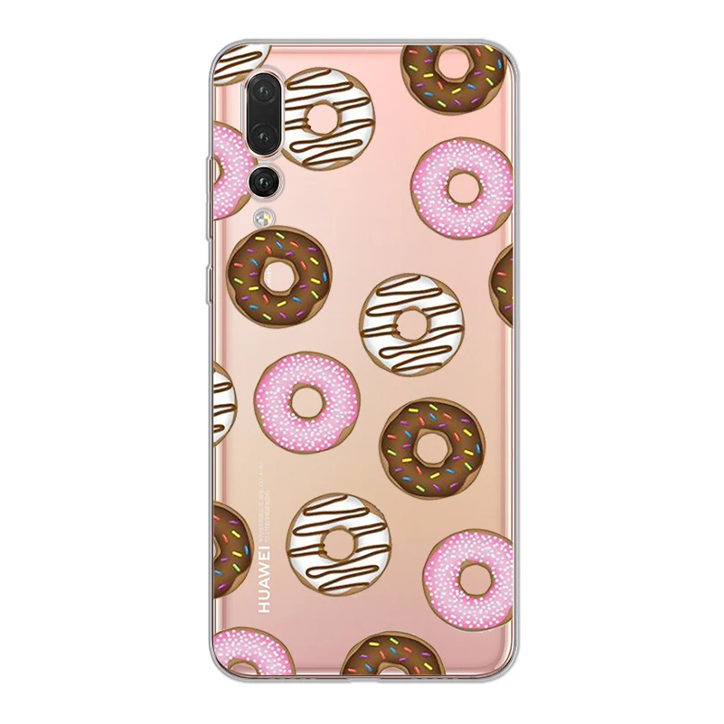Ciciber шоколадный чехол с пончиками для Huawei P30 P20 P10 P9 P8 Lite Pro Plus 2017 P smart 2019 чехлы