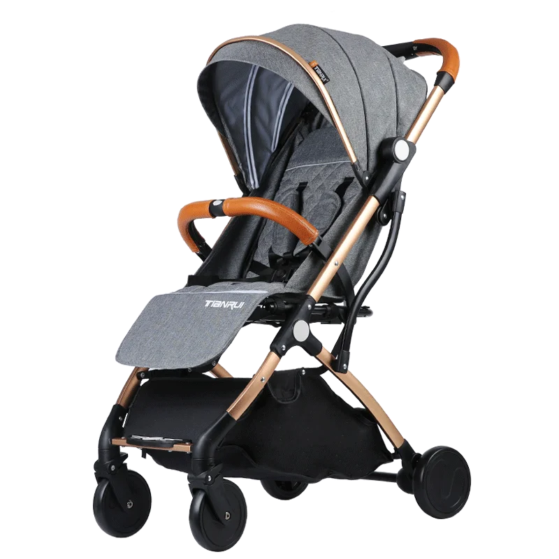 Baby Stroller Can Be Used As A Reclining, Light Folding, Ultra-light Baby Stroller and A Baby's Umbrella Troll Ey for Newborns