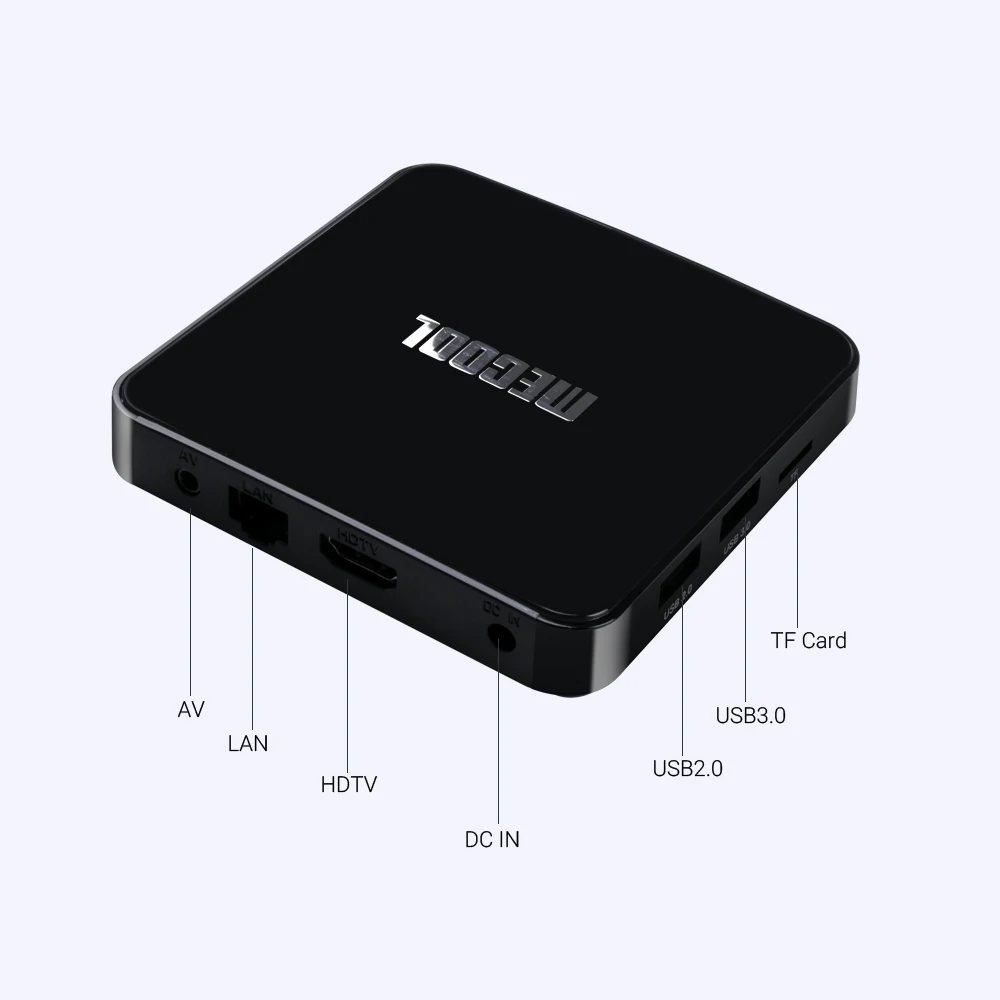 Mecool KM3 Collective ATV TV Box 4G RAM 64G ROM Android 9.0 Amlogic S905X2 Quad core USB 3.0 2.4G/5G WIFI Bluetooth HDMI RJ45 |