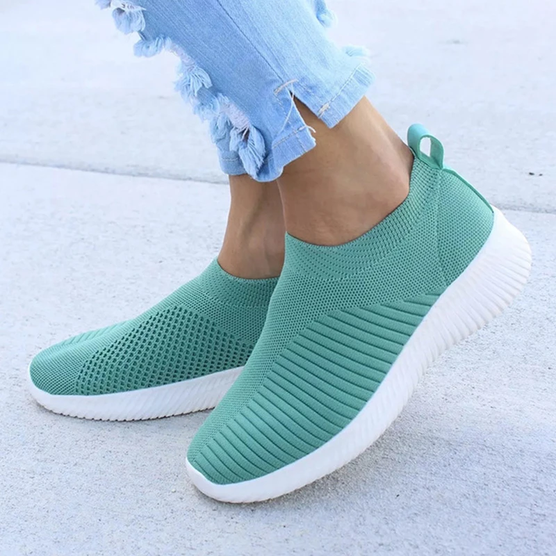 

Damyuan 2020 Shoes Woman Sneakers Women's Flats Sock Sneakers Lightweight Plus Size Summer Loafers Walking Flat Shoes Ladies