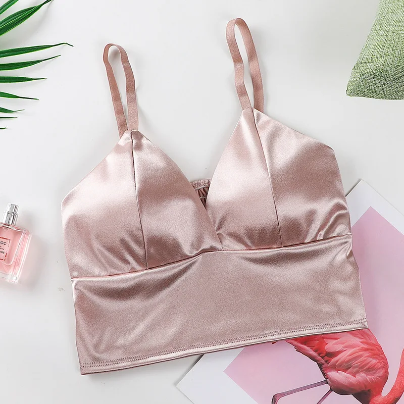 Женские топы топик на бретельках без подкладки нижнее белье бюстгальтер образцу