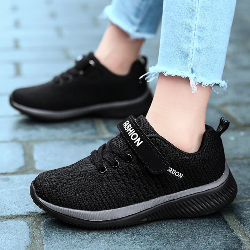 Брендовые детские кроссовки спортивная обувь для мальчиков бега детская дышащая