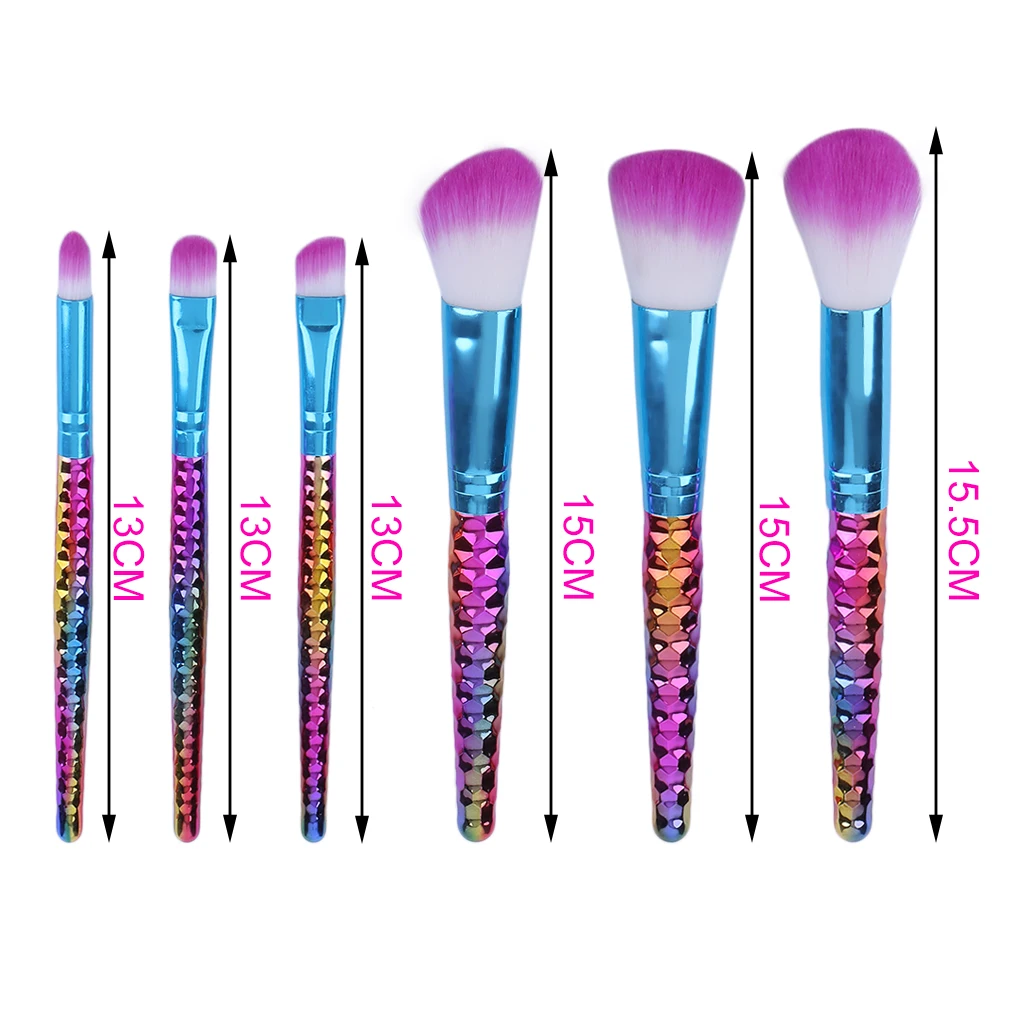 Набор профессиональных кистей для макияжа 15 шт. кисти ресниц губ основы пудры