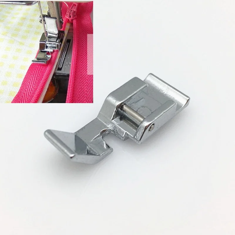 Запчасти для бытовой швейной машины лапка на молнии (узкая правая) оснастка