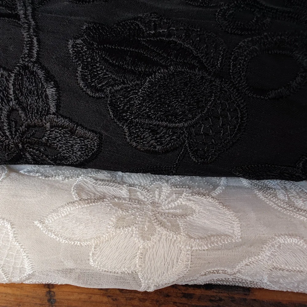 

Pure Silk Evening Dress Wedding 100% Silk Fabirc white Silk lace chiffon embroidery silk chiffon silk charmeuse