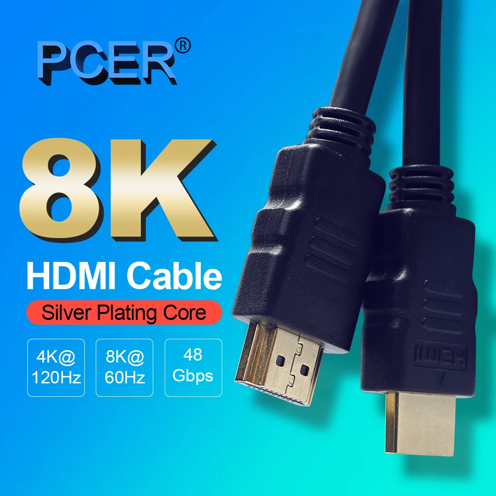 8K HDMI Ultra HD 48Gbs полоса пропускания HDR 4:4:4 4K 120 Гц 60 для Samsung LG SONY TCL 8KTV экран кабель