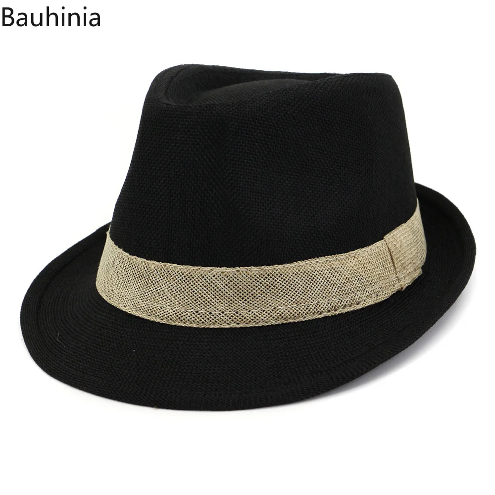 Bauhinia Зима Осень Новая мода для мужчин женщин fedoras джаз шляпа маленький Топ Кепка в