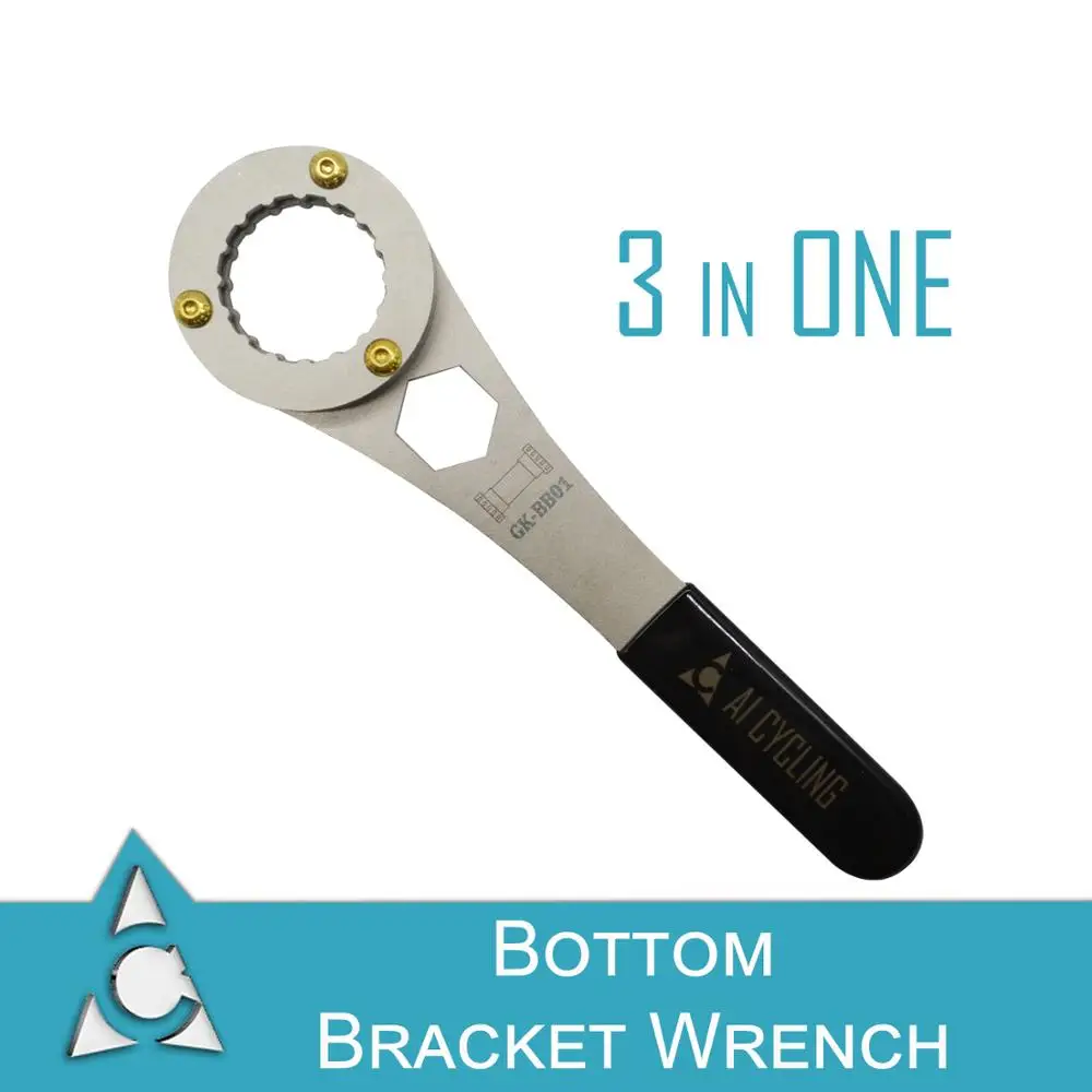 3 в 1 велосипедный BB Нижний Кронштейн гаечный ключ 16 зубцов для Shimano всех серий BB51 52