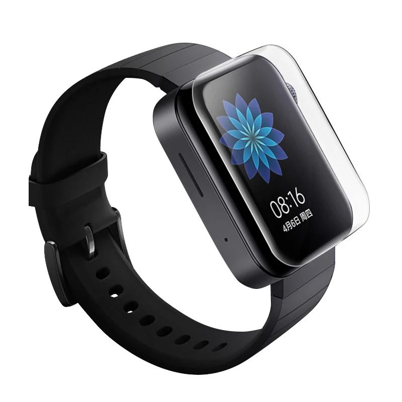 

1Pcs For Xiaomi Smart Mi Watch Soft TPU Film For Xiaomi Mi Wristwatch Full Cover Screen Protector Soft Protective Film Not Glass